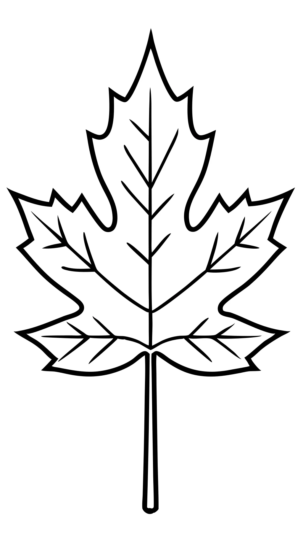 Página de color de la bandera de Canadá